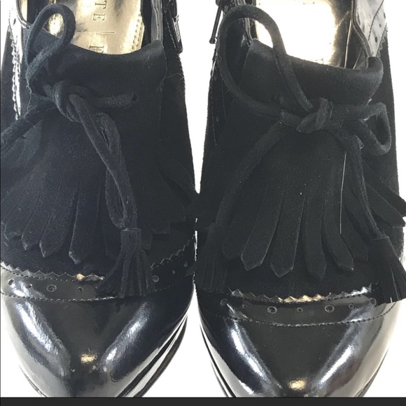 Black White House | Black Market booties heels - Picture 4 of 8